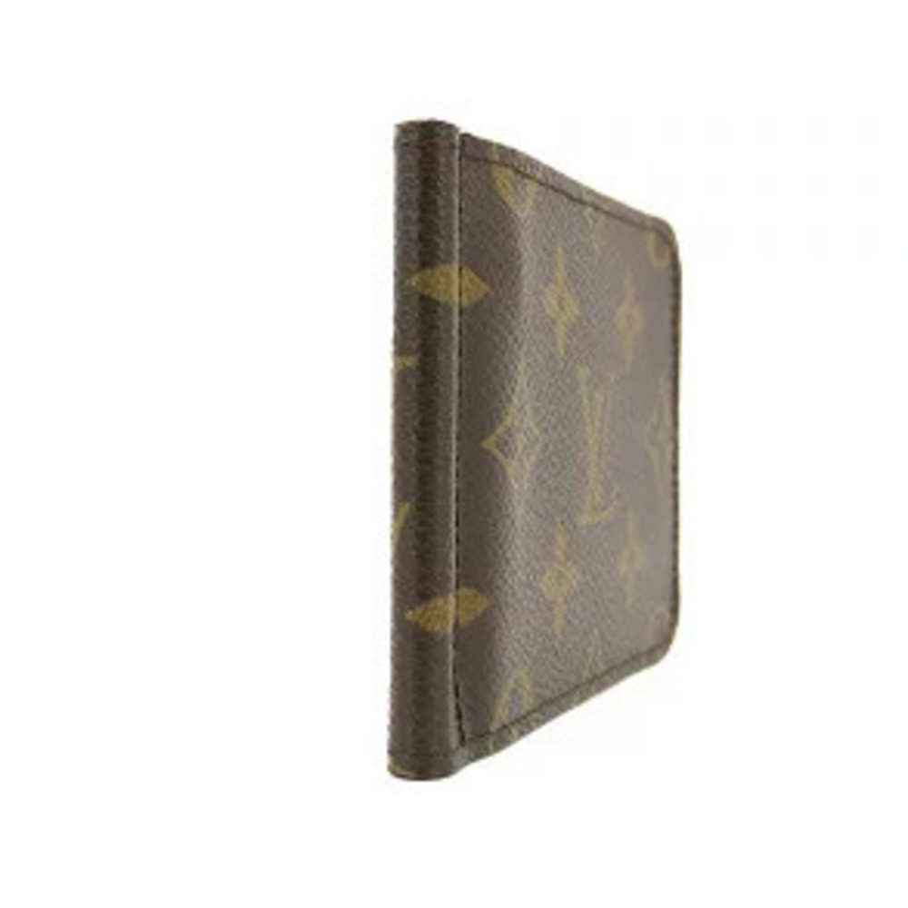 Louis Vuitton Monogram Portefeuille Pince Bi fold Wallet Money Clip Compact - Picture 3 of 9